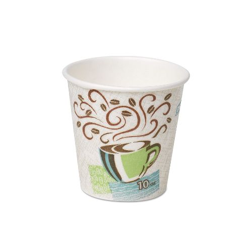 500 Pack Of Dixie PerfecTouch 10oz. Insulated Paper Hot Cups