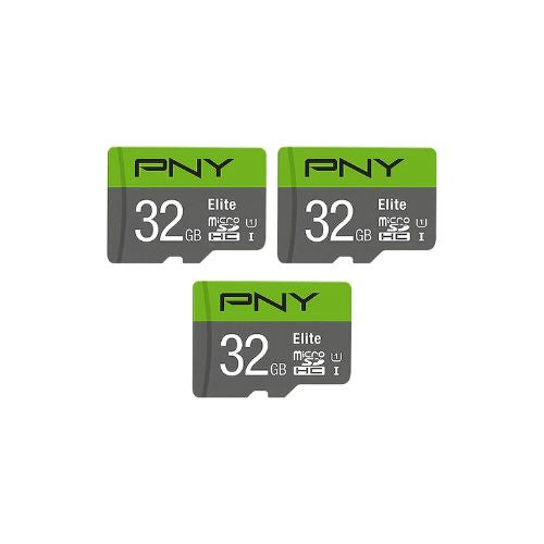 3 Pack Of PNY 32GB MicroSD Cards