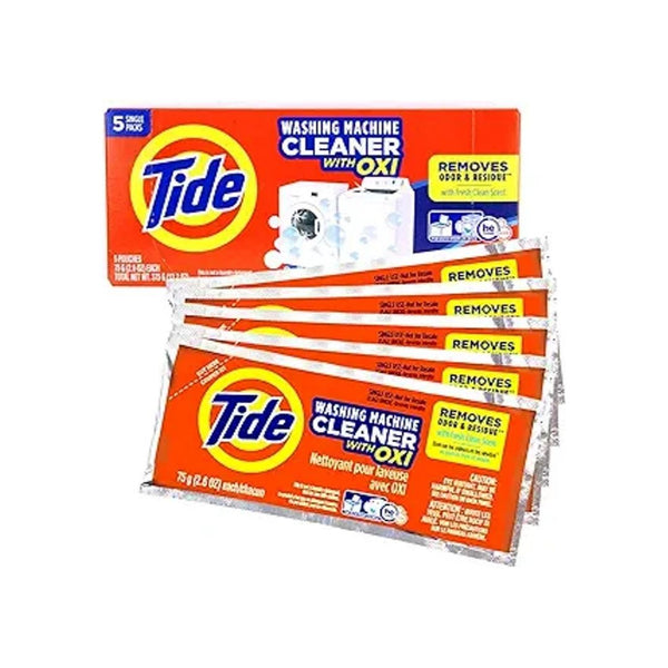 5 Packs of Tide for Front and Top Loader Washer Machines