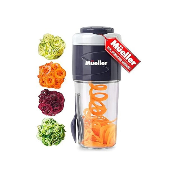 All-In-One Mueller Spiralizer and Salad Container
