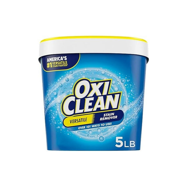 2 Tubs of OxiClean Versatile Stain Remover Powder (5 lb Tubs)