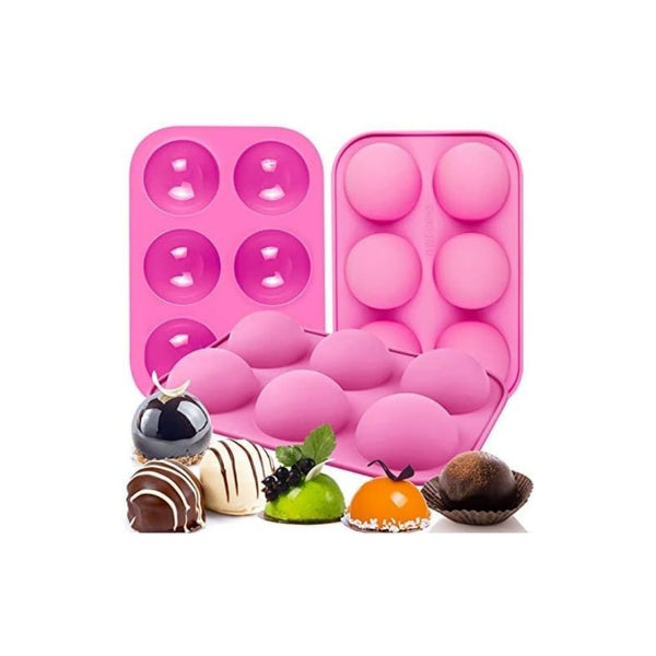 3-Pack Silicone Molds for Hot Chocolate Bombs