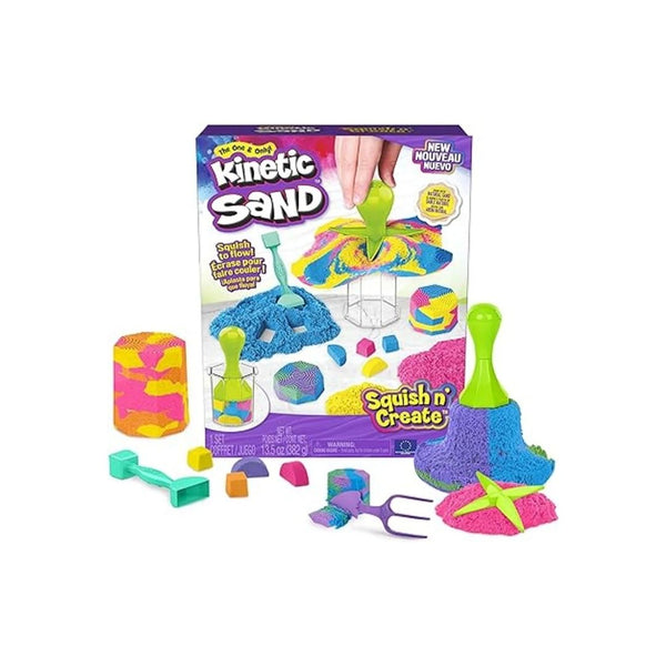 Kinetic Sand Squish N’ Create Playset