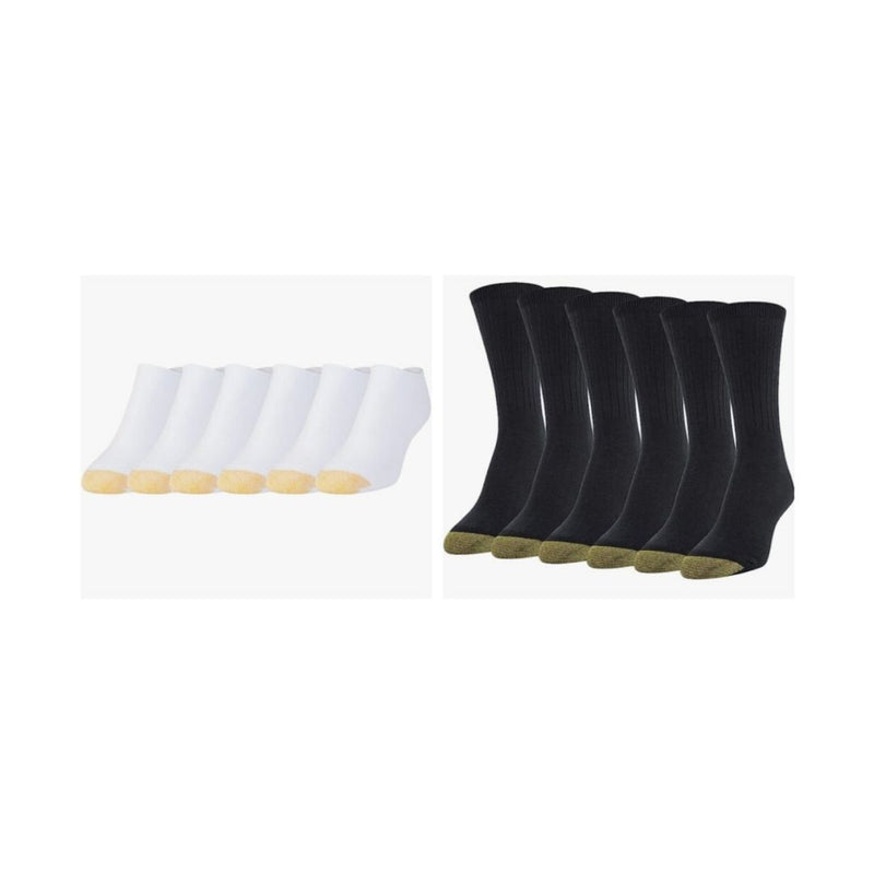 6 Pairs of GOLDTOE Women’s Sport Cushion