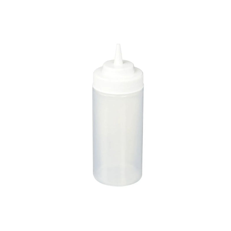 6-Pack Winco Wide Mouth 16 Oz Squeeze Bottles