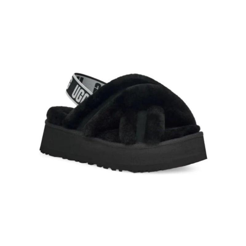 UGG Disco Cross Genuine Shearling Slide