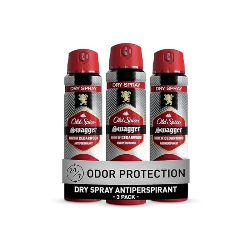 3-Pk Old Spice Antiperspirant and Deodorant for Men, Invisible Dry Spray