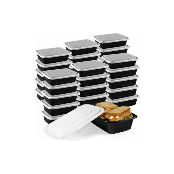 Pack of 50 Meal Prep Containers (32 Oz)