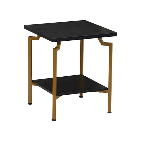 Household Essentials Crown Square Side End Table