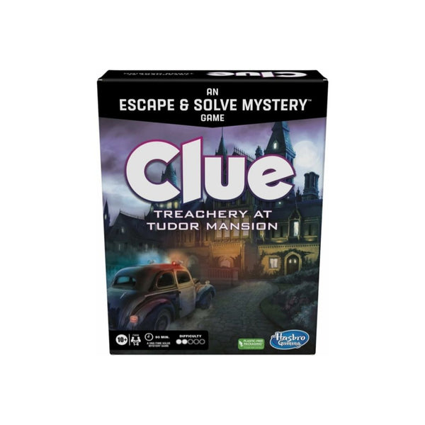 Clue Board Game Treachery at Tudor Mansion, Escape Room Game