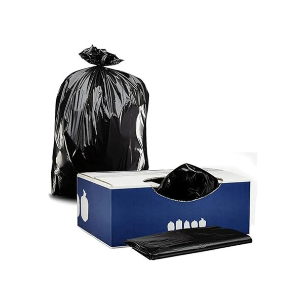 50-Count Of 55-60 Gallon Plasticplace Contractor Heavy Duty Garbage Bags