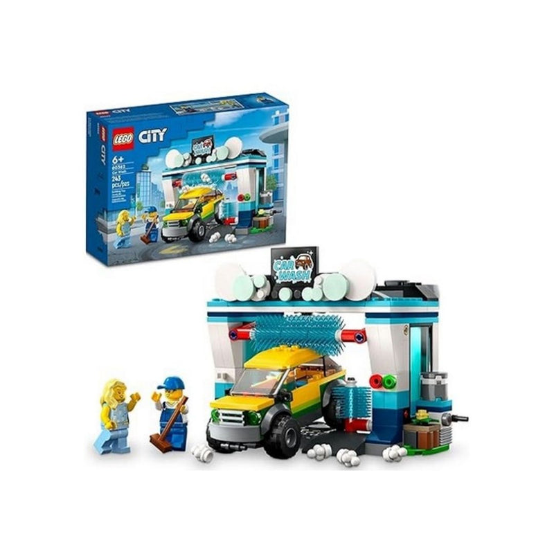 LEGO City Car Wash Building Toy Set