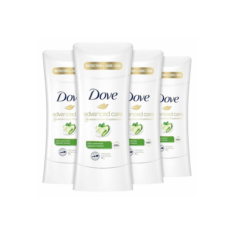 4 Count Dove Advanced Care Antiperspirant Cool Essentials