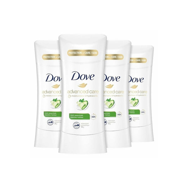 4 Count Dove Advanced Care Antiperspirant Cool Essentials