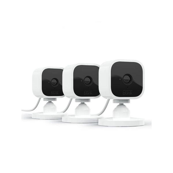 3 Blink Mini Security Cameras