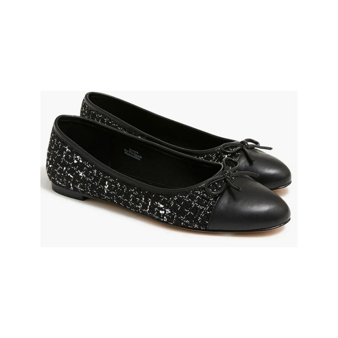 J. Crew Factory Women’s Tweed Ballet Flats simplexdeals