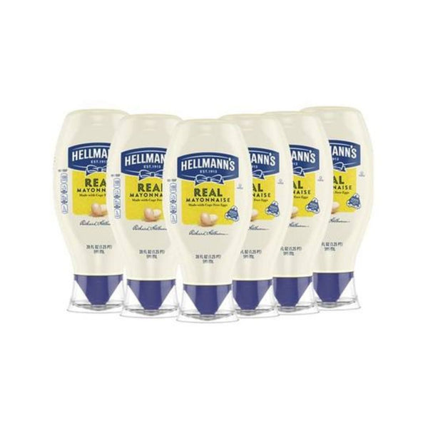 6-Pk Hellmann's Real Mayonnaise Squeeze Bottle