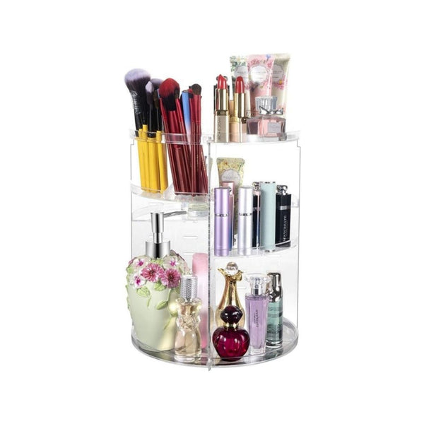 360° Rotating Makeup Organizer