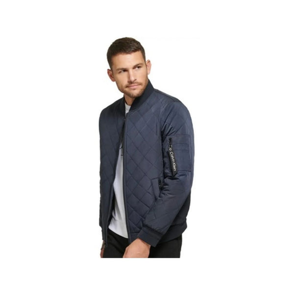 Calvin Klein Men’s Quilted Bomber Jacket