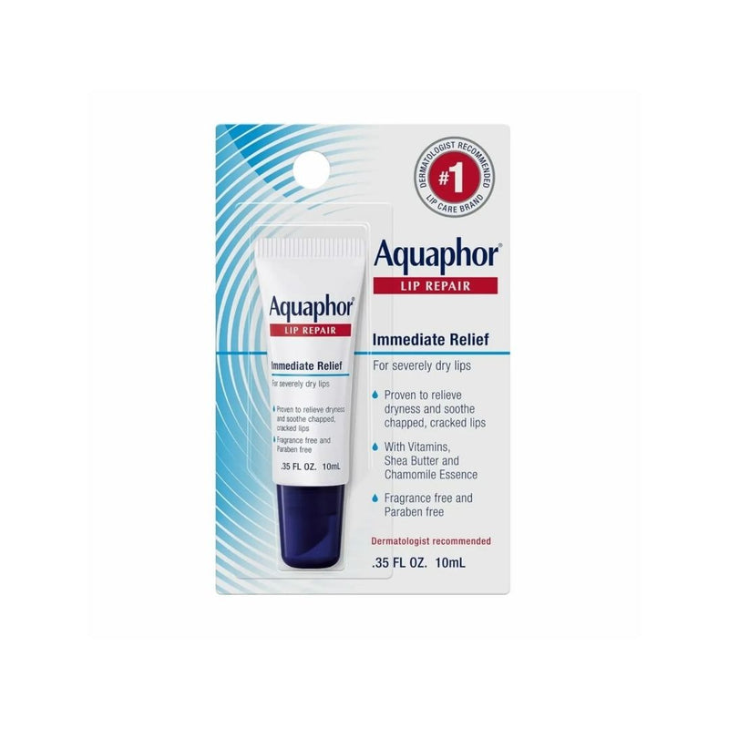 3 Tubes of Aquaphor Lip Repair Ointment