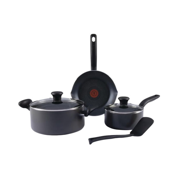 T-fal Initiatives Nonstick Cookware Set 6 Piece