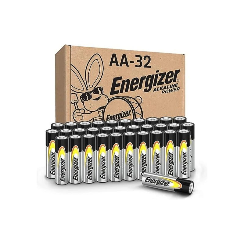 32-Pack Energizer Long Lasting AA or AAA Batteries