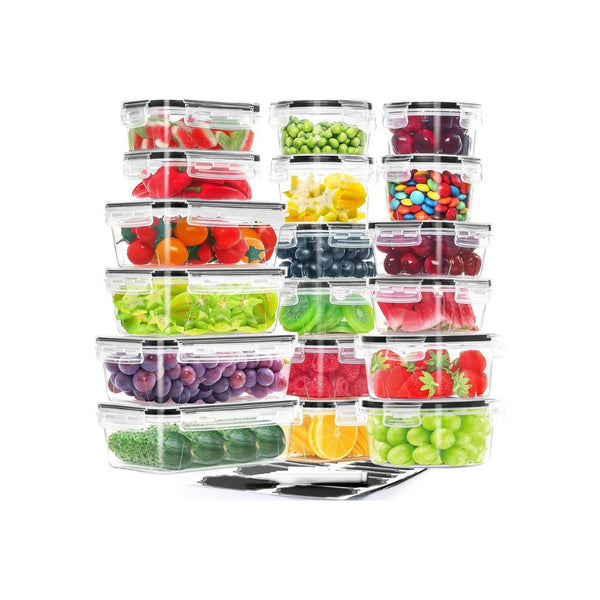 36-Pieces Airtight Food Storage Containers Set