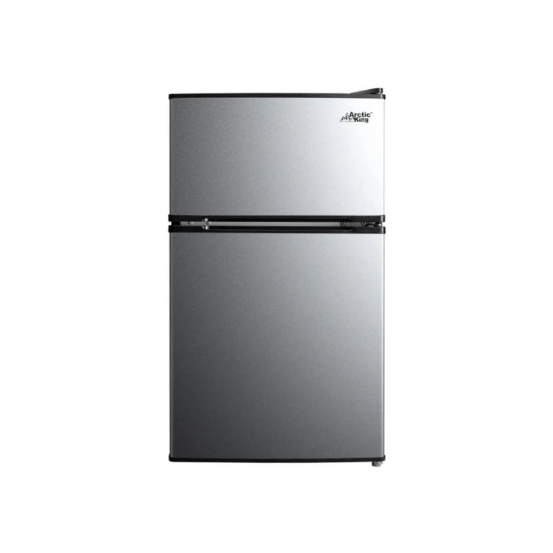 Arctic King 3.2 Cu. ft. Two Door Mini Fridge With Freezer