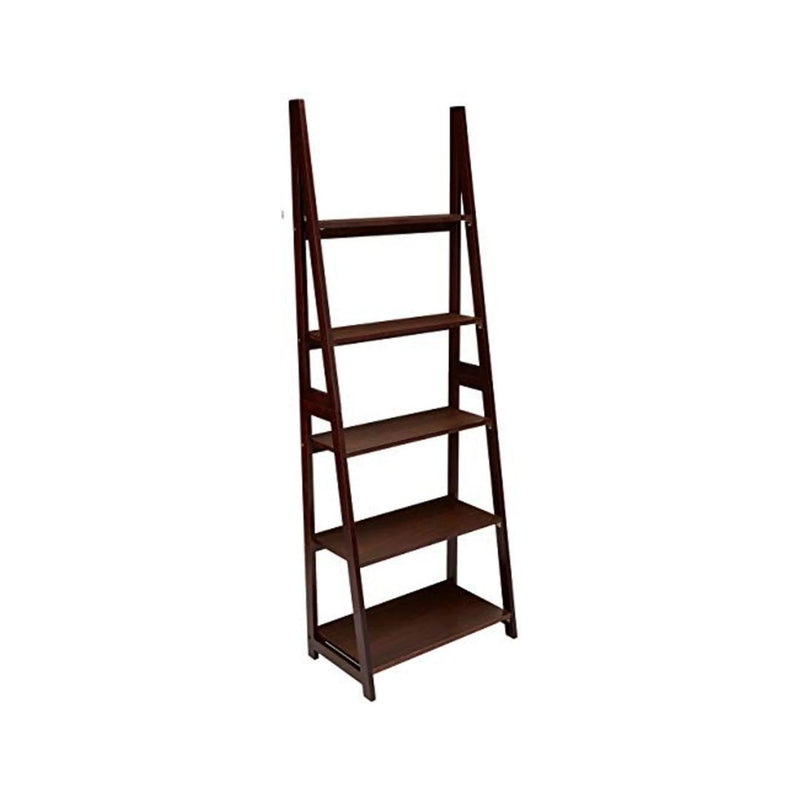Modern 5-Tier Ladder Bookshelf