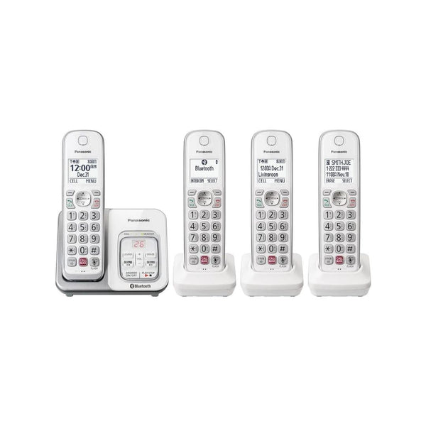 Panasonic Cordless Phone with 4 Handsets