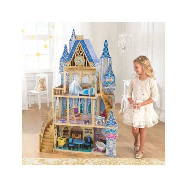 KidKraft Disney Princess Cinderella Royal Dream Wooden Castle Dollhouse