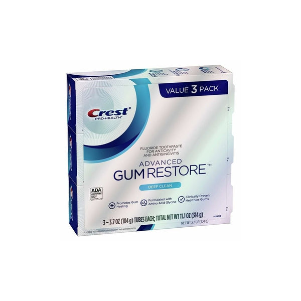 Pack of 3 Crest Pro-Health Advanced Gum Restore Toothpaste