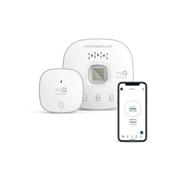 CHAMBERLAIN Smart Garage Control - Wireless Garage Hub and Sensor with Wifi & Bluetooth