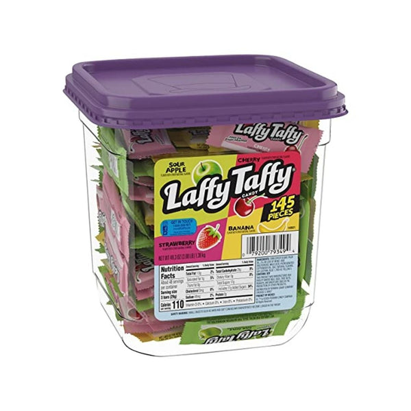 Pack Of 145 Laffy Taffy Assorted Candy Jar