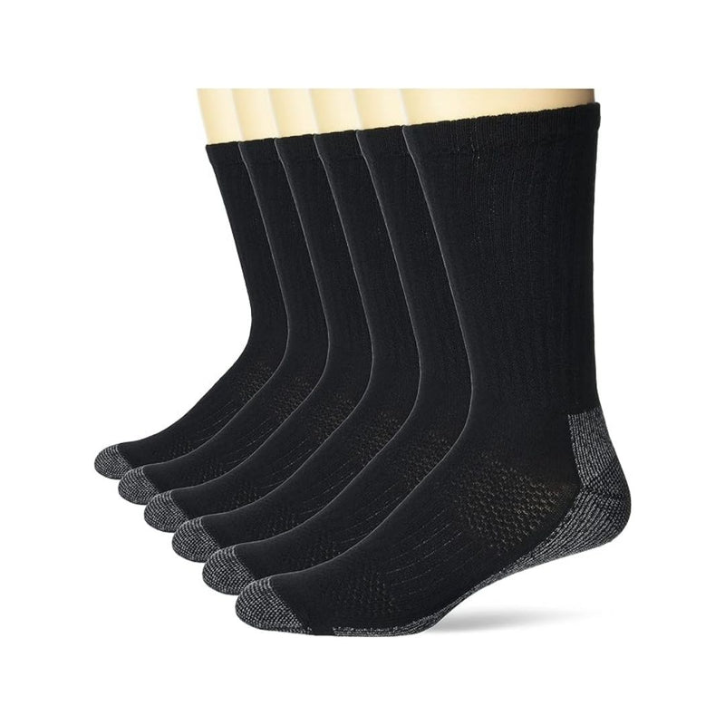 6 Pairs Hanes Men’s Work Socks