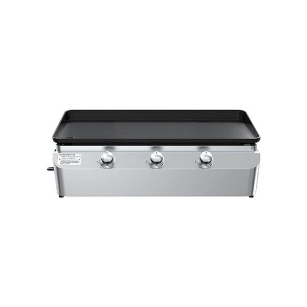Nexgrill Premium 3-Burner Outdoor Griddle Grill, Stainless Steel with Cast Iron Top
