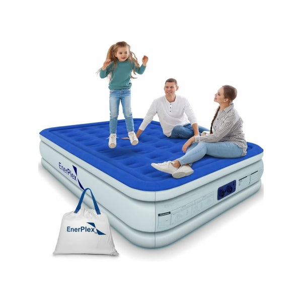 EnerPlex Double Height Inflatable Mattress (16-Inch, Queen)