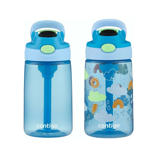 Contigo Aubrey Kids Cleanable Water Bottle (14oz 2-Pack)