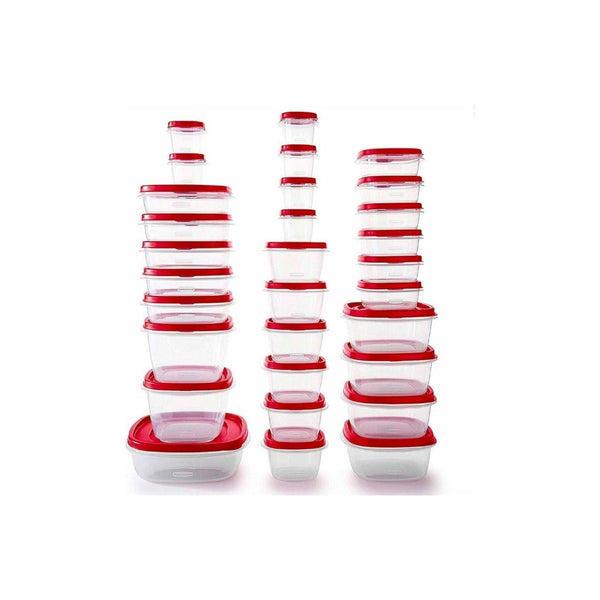 60-Piece Rubbermaid Food Storage Containers with Lids