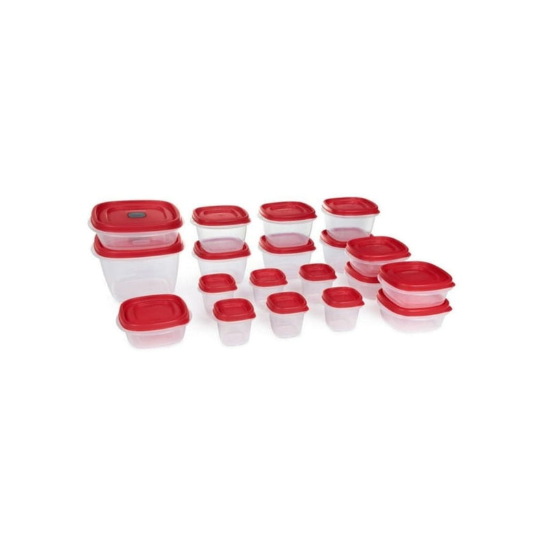 38-Piece Set Rubbermaid Easy Find Vented Lids Food Storage Containers