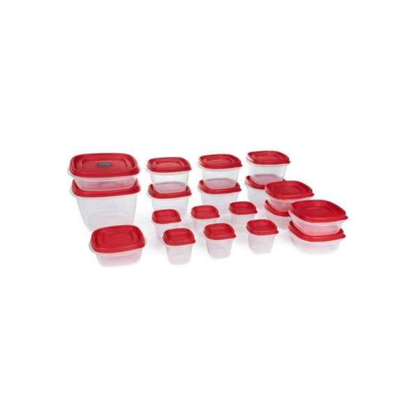 38-Piece Set Rubbermaid Easy Find Vented Lids Food Storage Containers