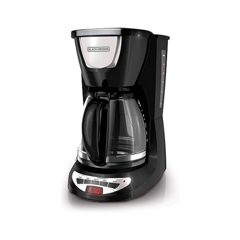 Black + Decker 12-Cup* Programmable Coffee Maker with Glass Carafe