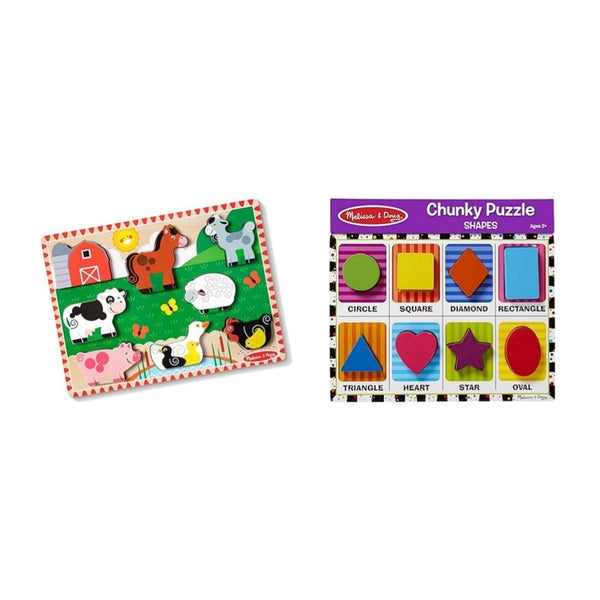 Melissa & Doug Wooden Puzzles