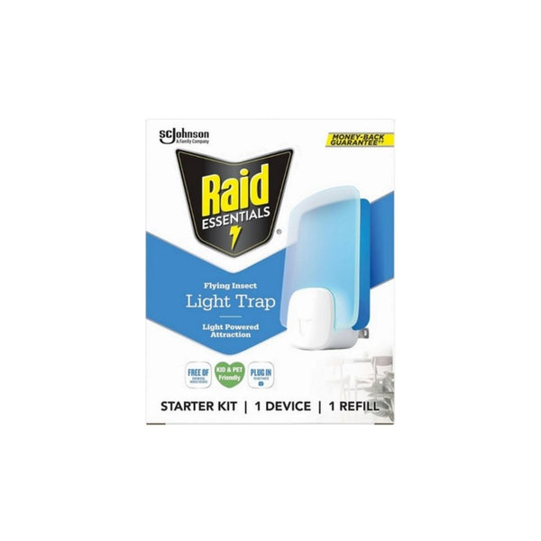 Raid Essentials Flying Insect Light Trap Starter Kit – simplexdeals