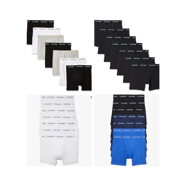 Calvin Klein Men’s Cotton Stretch 7-Pack Boxer Briefs
