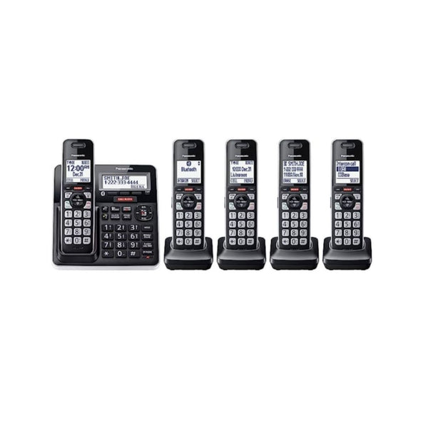 Panasonic Cordless Phone, 5 Handsets