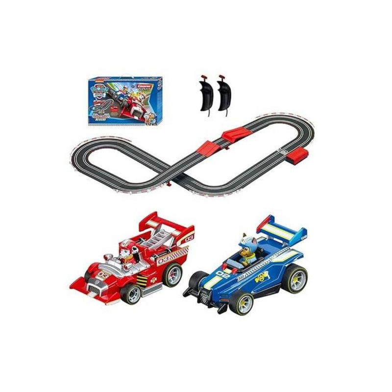 Carrera GO Official Licensed PAW Patrol Battery Operated Slot Car Racing Track Set