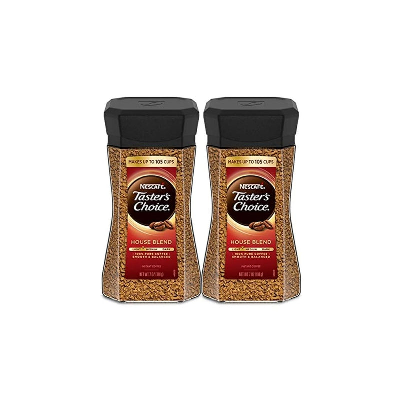 8 Containers Of Nescafe Taster’s Choice House Blend Instant Coffee