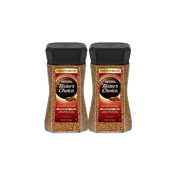 8 Containers Of Nescafe Taster’s Choice House Blend Instant Coffee