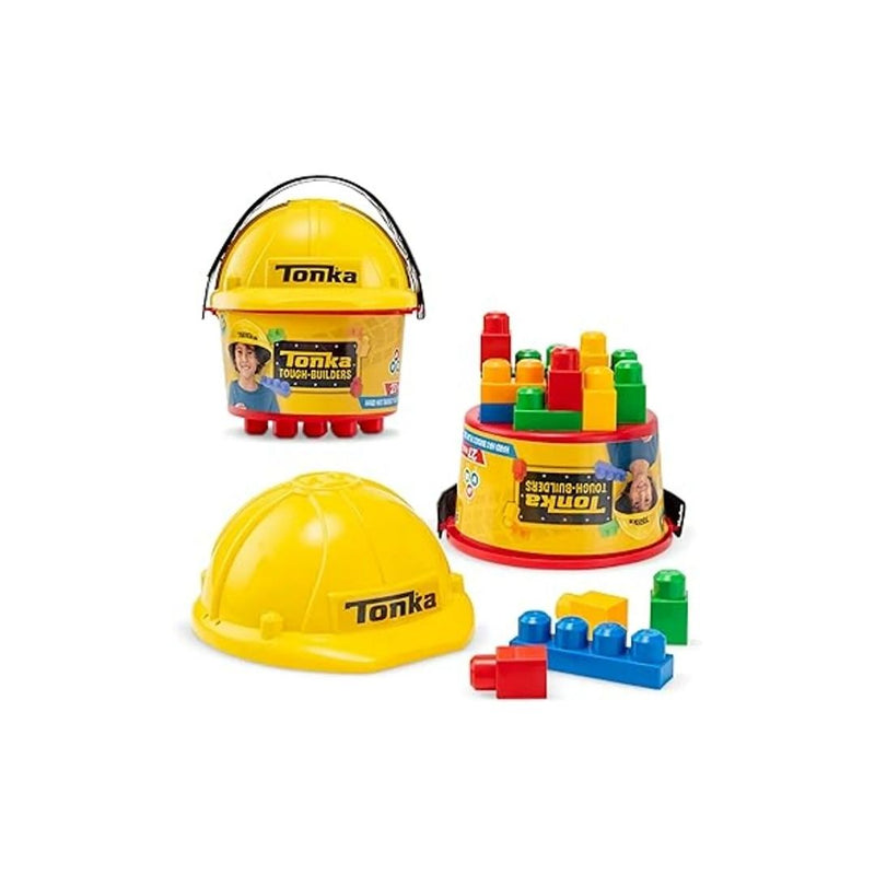 Tonka Tough Builders Playset - Includes 25 Building Blocks